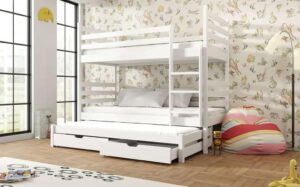 Wooden Bunk Bed Tomi with Trundle and Storage, view 2 — Arte-N bunk bed