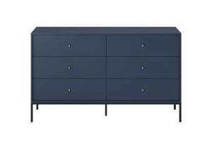 Mono Chest Of Drawers 154cm, front view — Arte-N chest of drawers