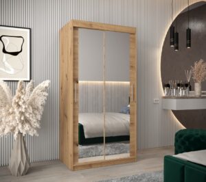 Tokyo III Sliding Door Wardrobe 100cm - additional product view
