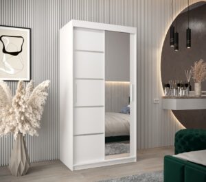 Verona 02 Sliding Door Wardrobe 100cm - additional product view