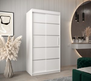 Verona 01 Sliding Door Wardrobe 100cm - additional product view