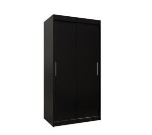 Tokyo Sliding Door Wardrobe 100cm - side profile showing the depth