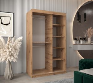 Verona 04 Sliding Door Wardrobe 120cm - additional product view