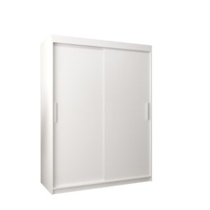 Tokyo Sliding Door Wardrobe 150cm - shown in a bedroom setting, 150cm wide