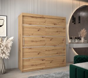 Verona 01 Sliding Door Wardrobe 180cm - additional product view