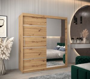 Verona 02 Sliding Door Wardrobe 180cm - additional product view