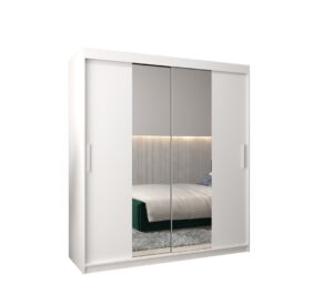 Tokyo I Sliding Door Wardrobe 180cm - side profile showing the depth