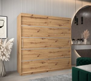 Verona 01 Sliding Door Wardrobe 200cm - additional product view