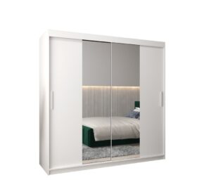Tokyo I Sliding Door Wardrobe 200cm - side profile showing the depth