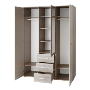 Dino DI-01 Wardrobe, shown at an angle — Arte-N kids wardrobe