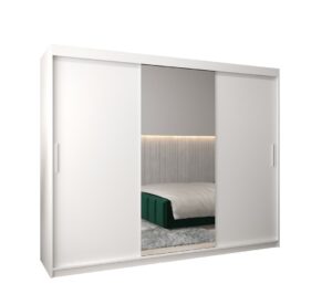 Tokyo I Sliding Door Wardrobe 250cm - side profile showing the depth