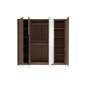 Amaro Hinged Door Wardrobe 223cm in Oak Dunin - additional product view