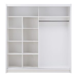 Arti AR-08 Sliding Door Wardrobe 203cm - front view with the doors closed