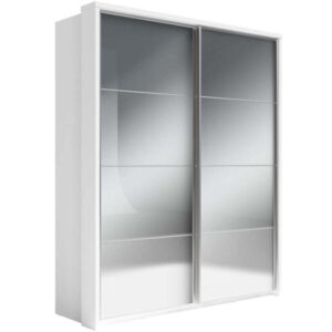 Arti AR-17 Sliding Door Wardrobe 180cm - side profile showing the depth