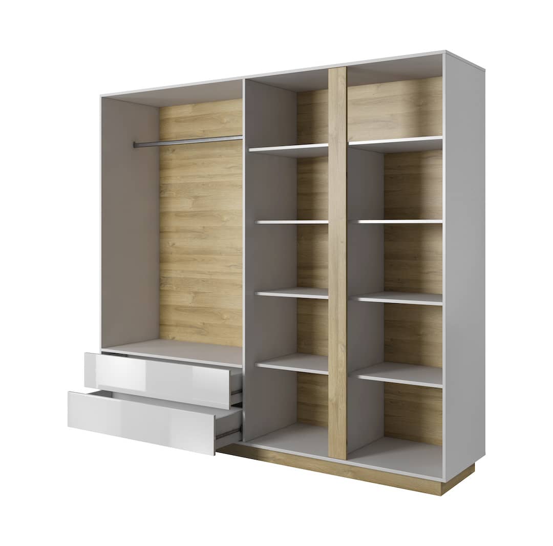 Arco Hinged Door Wardrobe 220cm - additional product view