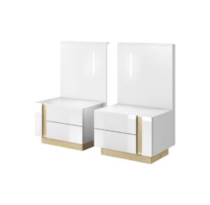 Arco Bedside Cabinets, detail view — Arte-N bedroom cabinet
