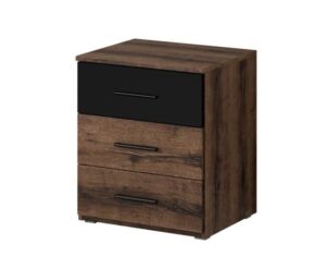 Beta Bedside Cabinet, shown from the front — Arte-N bedroom cabinet