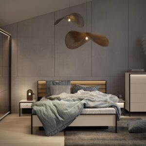 Enna EN-05 Bedside Table 40cm, detail view — Arte-N bedroom cabinet