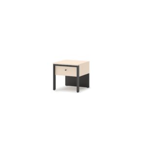 Enna EN-05 Bedside Table 40cm, shown from the front — Arte-N bedroom cabinet