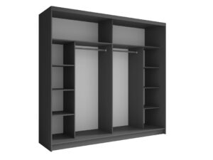 Fino 12 Sliding Door Wardrobe 230cm - front view with the doors closed