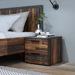 Attalyar Bedside Cabinet (ATTK011), shown from the front — Arte-N bedroom cabinet