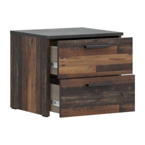 Attalyar Bedside Cabinet (ATTK011), drawer and storage detail — Arte-N bedroom cabinet