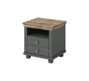 Evora 22 Bedside Table, shown from the front — Arte-N bedroom cabinet