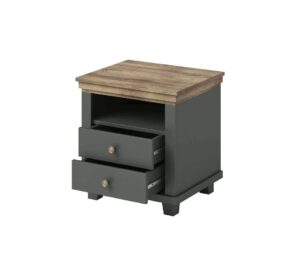 Evora 22 Bedside Table, shown at an angle — Arte-N bedroom cabinet