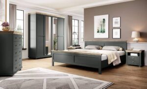 Evora 20 - 4 Door Wardrobe 200cm in Green - additional product view