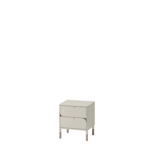 Harmony 07 Bedside Table, shown from the front — Arte-N bedroom cabinet