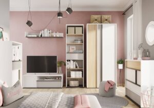 Imola IM-02 Wardrobe, detail view — Arte-N kids wardrobe