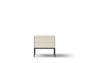 Lusso LS-05 Bedside Cabinet, shown from the front — Arte-N bedroom cabinet