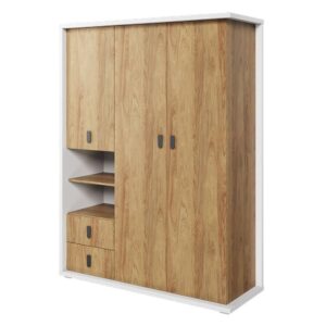 Massi MS-01 Wardrobe 150cm, shown from the front — Arte-N kids wardrobe