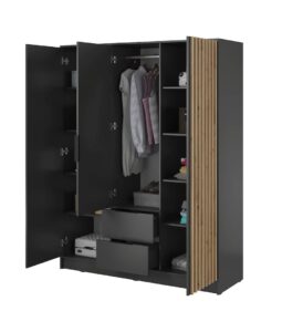 Nelly Hinged Door Wardrobe 155cm - additional product view