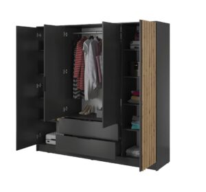 Nelly Hinged Door Wardrobe 206cm - additional product view