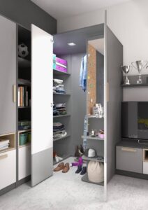Pok PO-00 Walk-In Wardrobe, detail view — Arte-N kids wardrobe