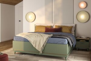 Scandi Bedside Table 50cm, detail view — Arte-N bedroom cabinet