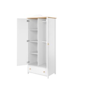 Story SO-12 2 Door Wardrobe, detail view — Arte-N kids wardrobe