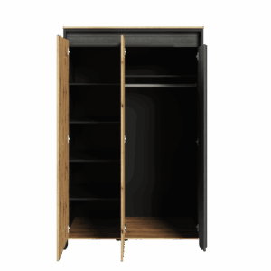 Spot SP-01 Hinged Wardrobe 123cm, shown at an angle — Arte-N kids wardrobe