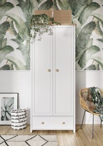Story SO-12 2 Door Wardrobe, interior layout — Arte-N kids wardrobe