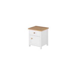 Story SO-07 Bedside Cabinet 45cm, shown from the front — Arte-N bedroom cabinet