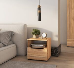 Tokyo 23 Bedside Table 45cm, detail view — Arte-N bedroom cabinet