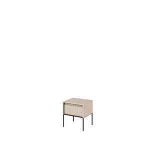 Trend TR-10 Bedside Cabinet 46cm with LED, detail view — Arte-N bedroom cabinet