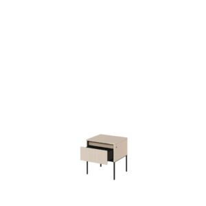 Trend TR-10 Bedside Cabinet 46cm with LED, detail view — Arte-N bedroom cabinet
