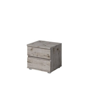 Togo 23 Set of 2 Bedside Cabinets, shown from the front — Arte-N bedroom cabinet