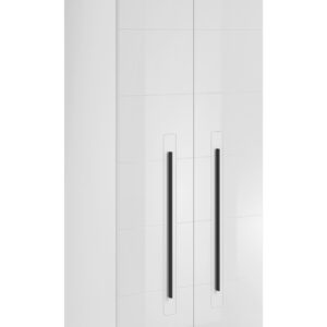 Tulsa 18 - 2 Door Wardrobe 90cm - shown in a bedroom setting, 90cm wide