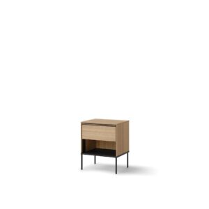 Visso VI-10 Cabinet 51cm, shown from the front — Arte-N bedroom cabinet