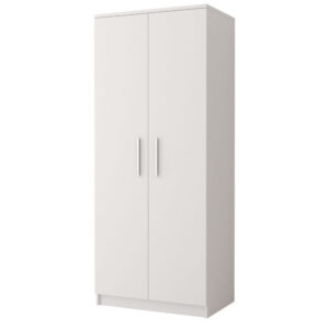 Omega OM-06 Hinged Wardrobe 80cm, shown from the front — Arte-N kids wardrobe