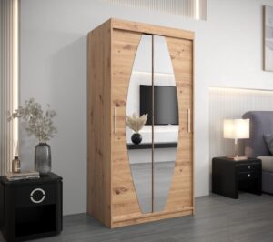 Elypse Sliding Door Wardrobe 100cm - additional product view