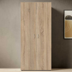 Base 2 Door Hinged Wardrobe - side profile showing the depth